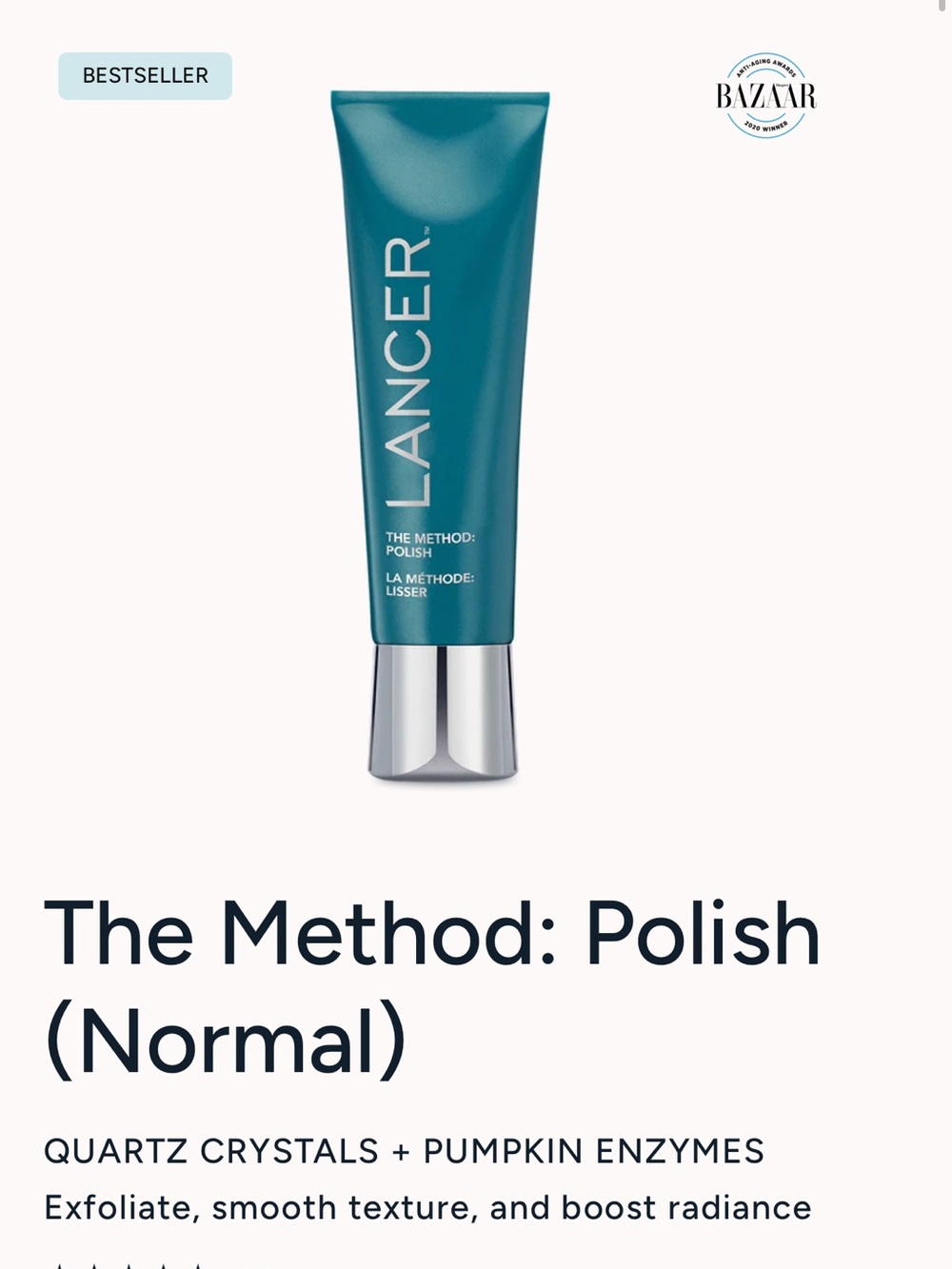 Lancer The Method: Polish Exfoliating Cleanser